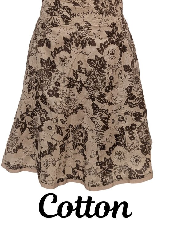 Austin Clothing Co. Dresses & Skirts - 100% Cotton Neutral Floral Skirt